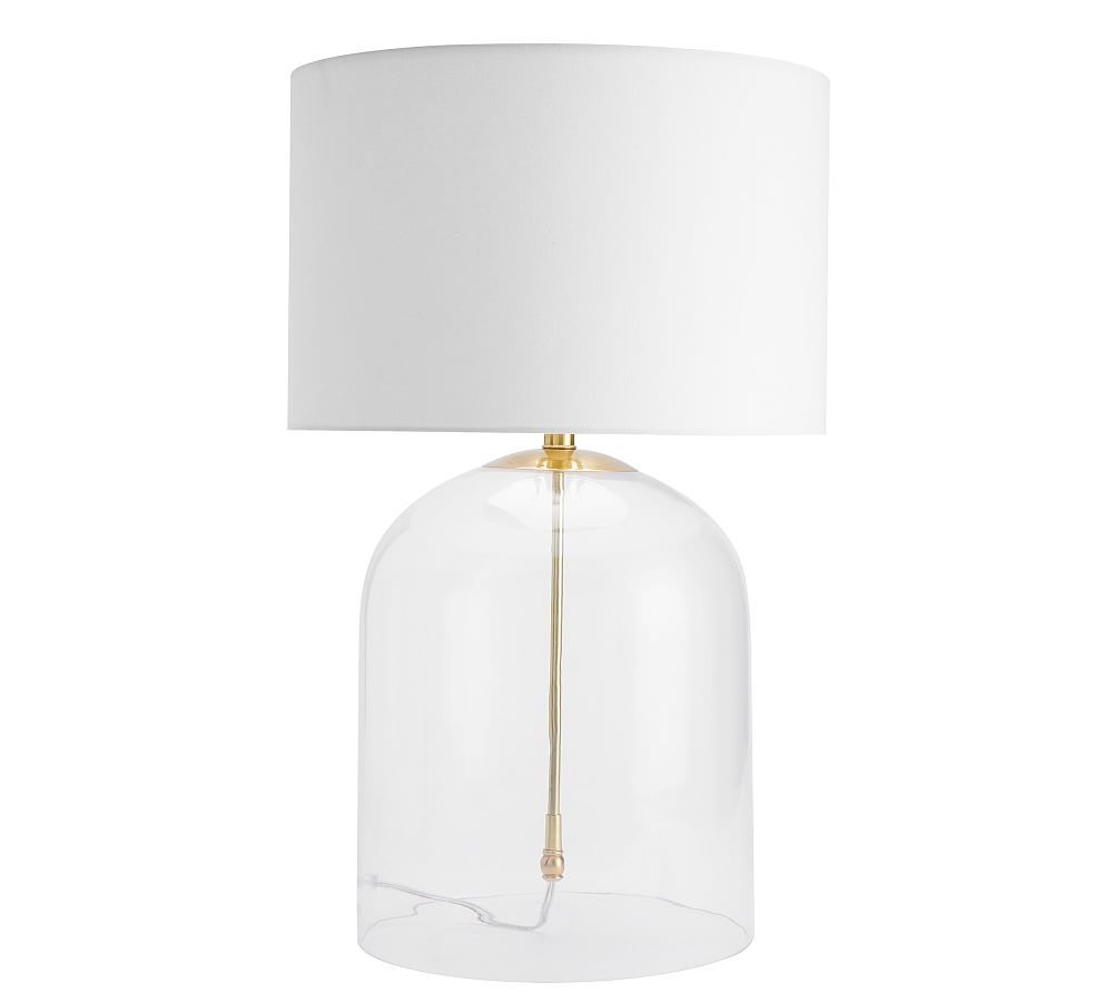 Aria Glass Dome Table Lamp | Pottery Barn (US)
