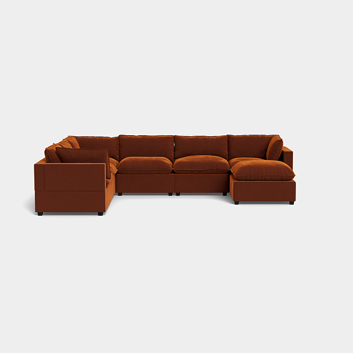 Kova Grand Corner + Ottoman | Albany Park