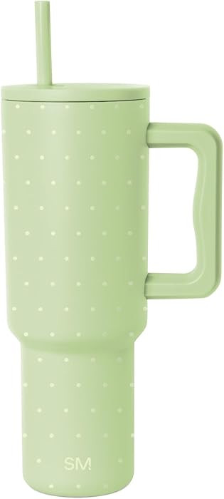 Simple Modern 40 oz Trek Tumbler with Handle and Straw Lid | Cup Holder Friendly Insulated Stainl... | Amazon (US)