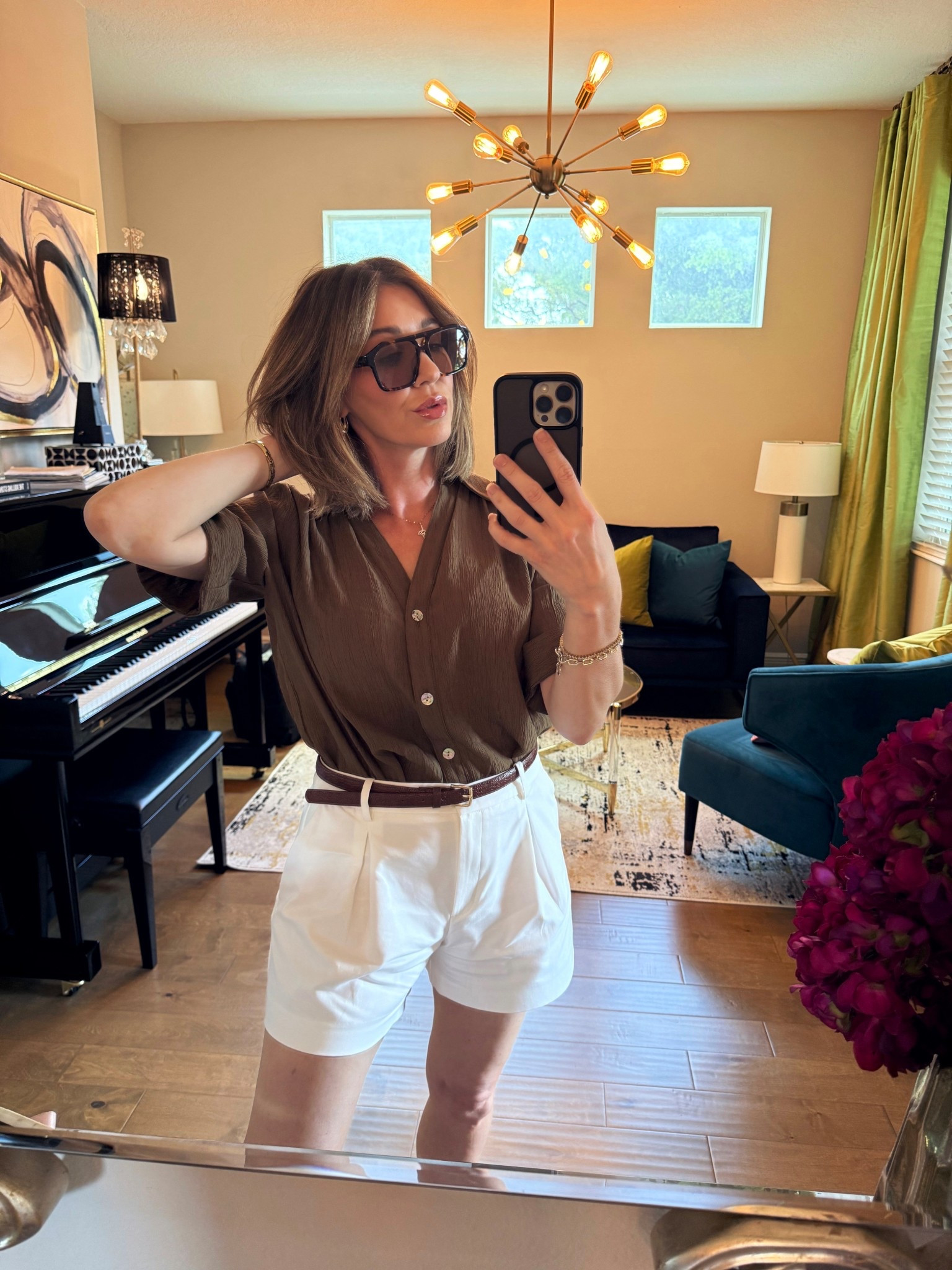 Wearing mediums 

#LTKootd #LTKOver40 #LTKgrwm