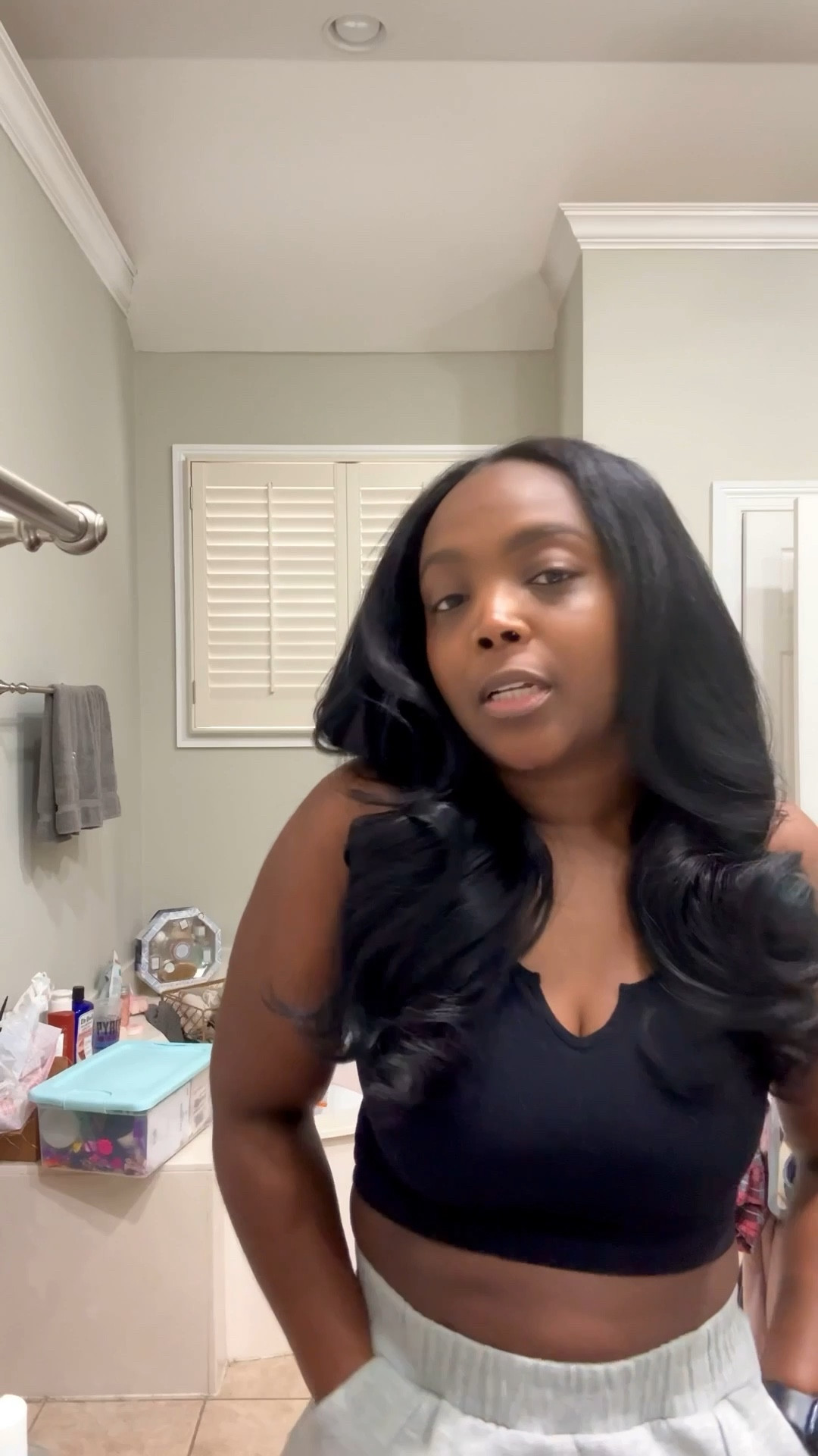 Still choosing between hair and the gym??? Don’t! Ladies, we can have both!!! 

Aside from this, dry shampoo is “that girl” too. Also, the longer you keep the hair tied down afterwards, the smoother the hair will be. 

#LTKfitnessgoals #LTKmorningroutine #LTKselfcare