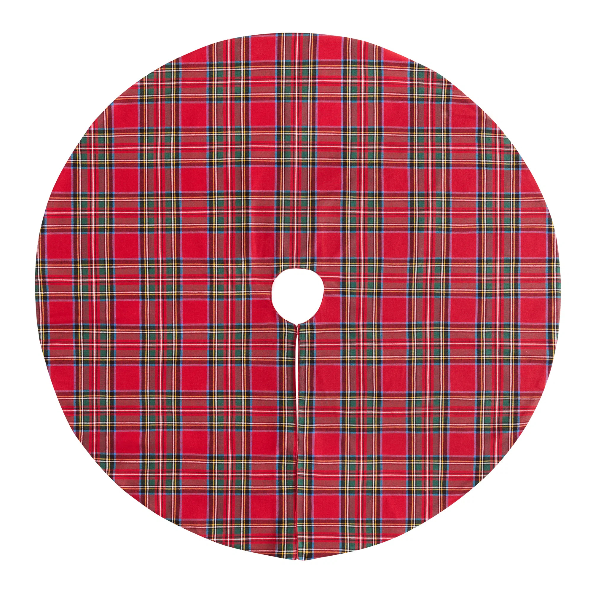 Elrene Home Fashions Stowe Tartan Plaid Christmas Tree Skirt | Wayfair | Wayfair North America