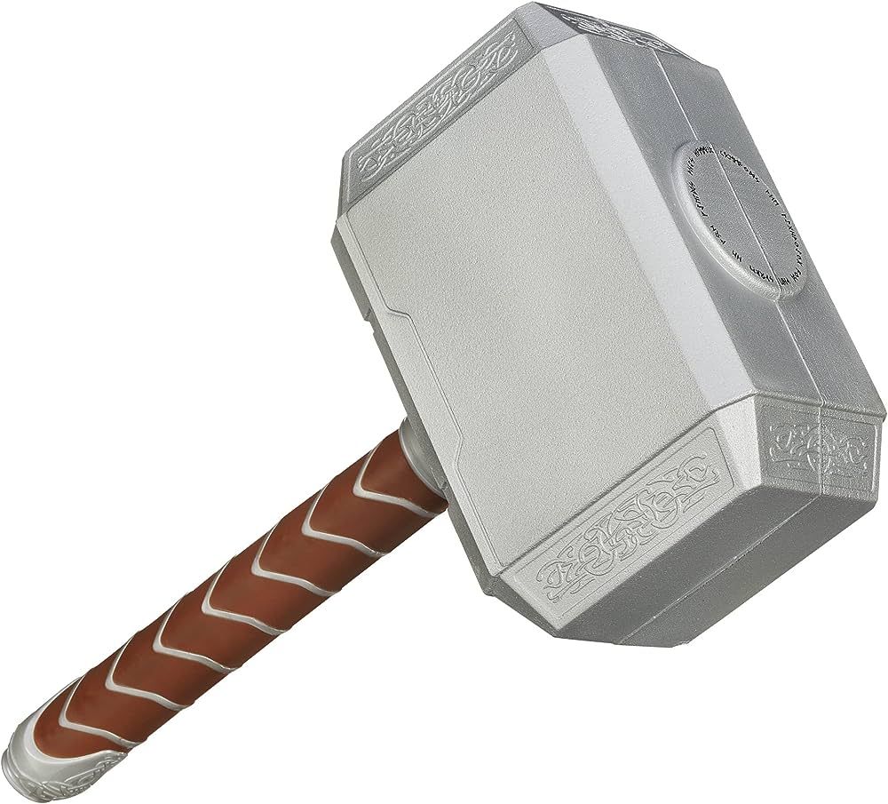 Marvel Thor Battle Hammer Role Play Toy, Weapon Accessory Inspired by The Comics Super Hero, 5+ Y... | Amazon (US)