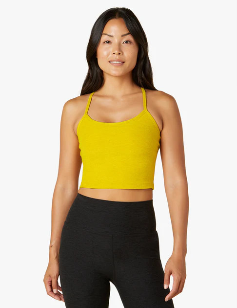 Spacedye Slim Racerback Cropped Tank | Beyond Yoga