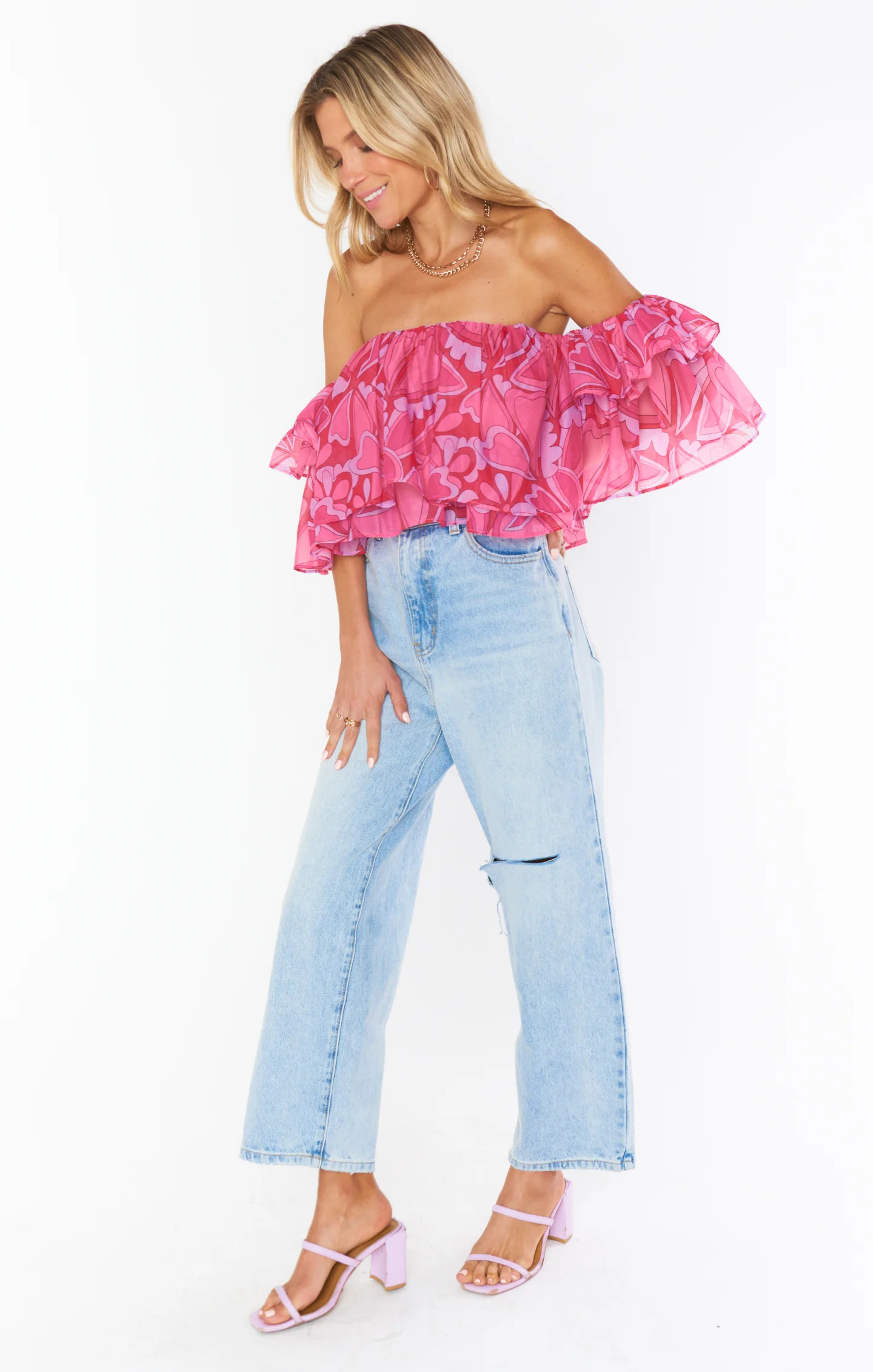 Rossella Ruffle Top | Show Me Your Mumu