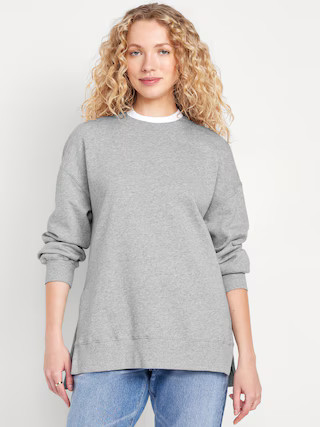 SoComfy Relaxed Tunic Sweatshirt | Old Navy | Old Navy (US)