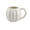 4" 16 oz. Fall-Themed White Ceramic Pumpkin Mugs - 4 Pc. | Oriental Trading Company