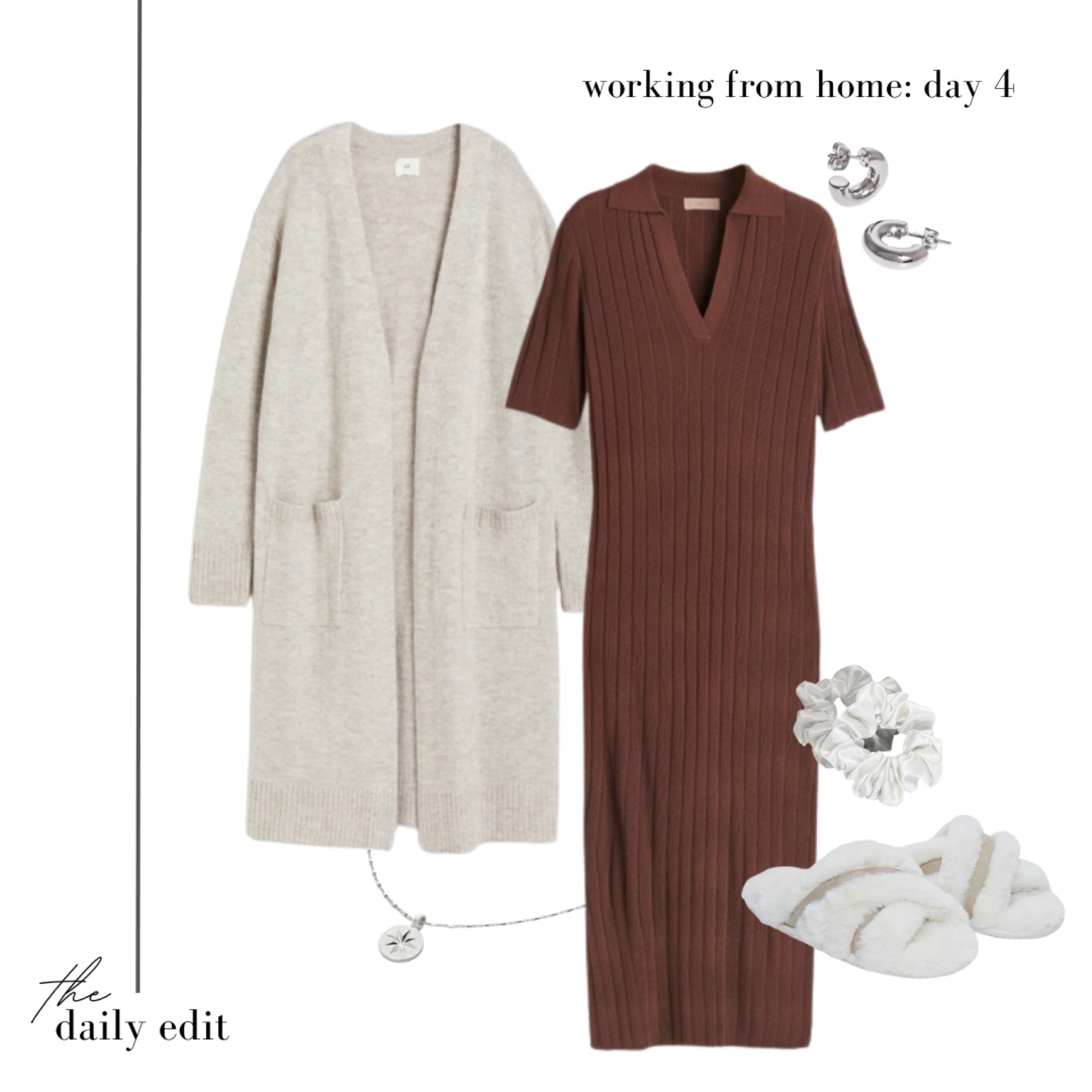 5 days of WFH outfits: Day Four 👩🏼‍💻

Working from home outfit, what to wear today, neutral outfit, neutral style, stripe knitwear, The White Company, UGG slippers, grey slippers, grey glasses, silver jewellery, brown outfit, hmxme, hot water bottle, autumn winter home wear, comfy outfit, casual outfit, wfh outfit, autumn outfit inspiration, outfit of the day, hmxme, school run style, October vibes, fall fashion trends, the daily edit

#LTKworkwear #LTKstyletip #LTKeurope