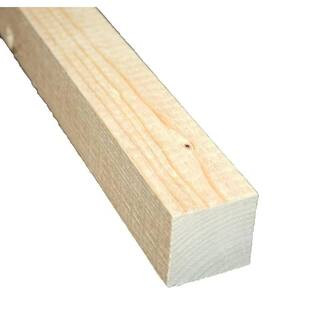 Claymark 2 in. x 2 in. x 8 ft. Pine Select Softwood Boards 532352 - The Home Depot | The Home Depot