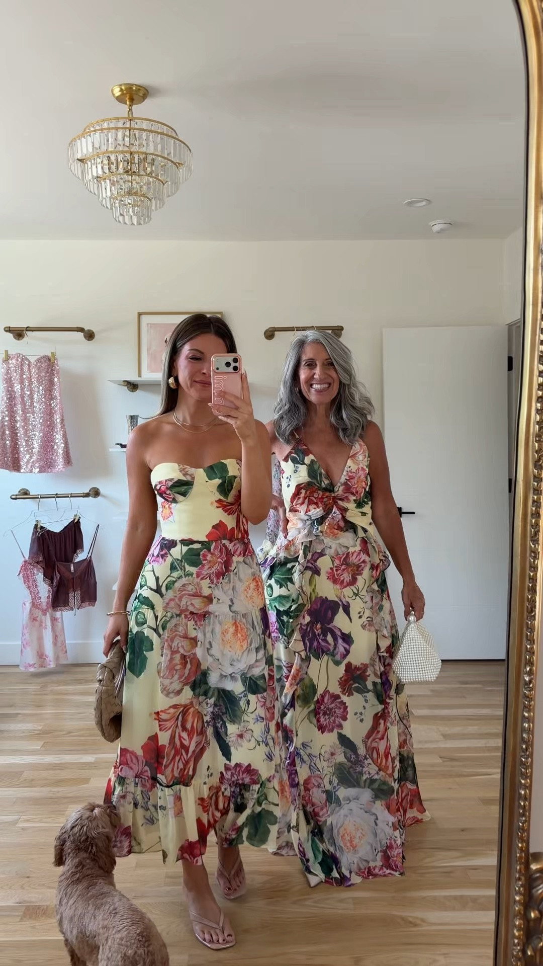 mom & me wedding guest dresses 🌸

i'm 5'4" and typically wear a small/2
mom is 5'4" and typically wears a medium/6
I sized down in the Prescott Floral dress, we both sized down in the Bardot and ASTR dresses, I sized down in the Lily Sequin dress, the Alice + Olivia dress, and in the Katie May dress!

mom & me dresses, wedding guest dresses, mother of the bride, mother of the groom, wedding guest outfit ideas, black tie, cocktail attire

#LTKootd #LTKgrwm #LTKdayinmylife