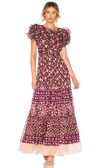 Ulla Johnson Umbra Dress in Bordeaux | Revolve Clothing (Global)