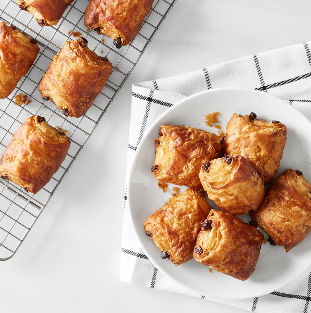 Galaxy Desserts® Ready-to-Bake Mini Chocolate Croissants | Williams-Sonoma
