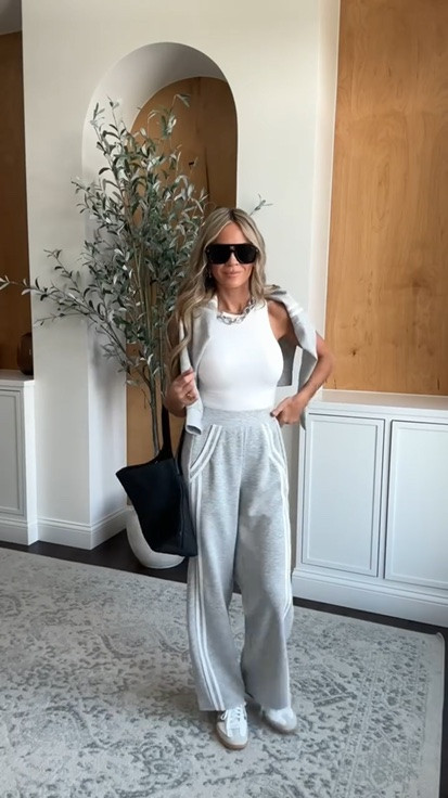 This set is so cute and would make a perfect travel outfit - or would make the perfect sports mom outfit!

High waisted pants with an elastic waistband and pockets are so comfortable for travel - love the full zip jacket. I love to layer over a seamless top or bodysuit in case I get hot or cold! 

#traveloutfits #airportoutfit

#LTKTravel #LTKgrwm #LTKmomlife