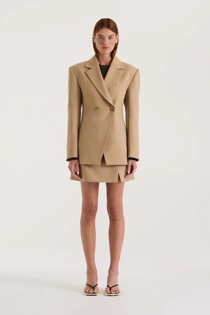 Bowie Twill Blazer | Henne