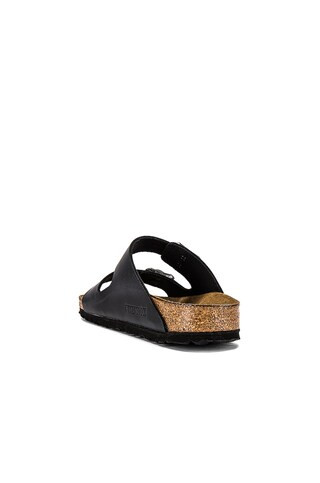 BIRKENSTOCK Arizona Soft Footbed Sandal in Black from Revolve.com | Revolve Clothing (Global)