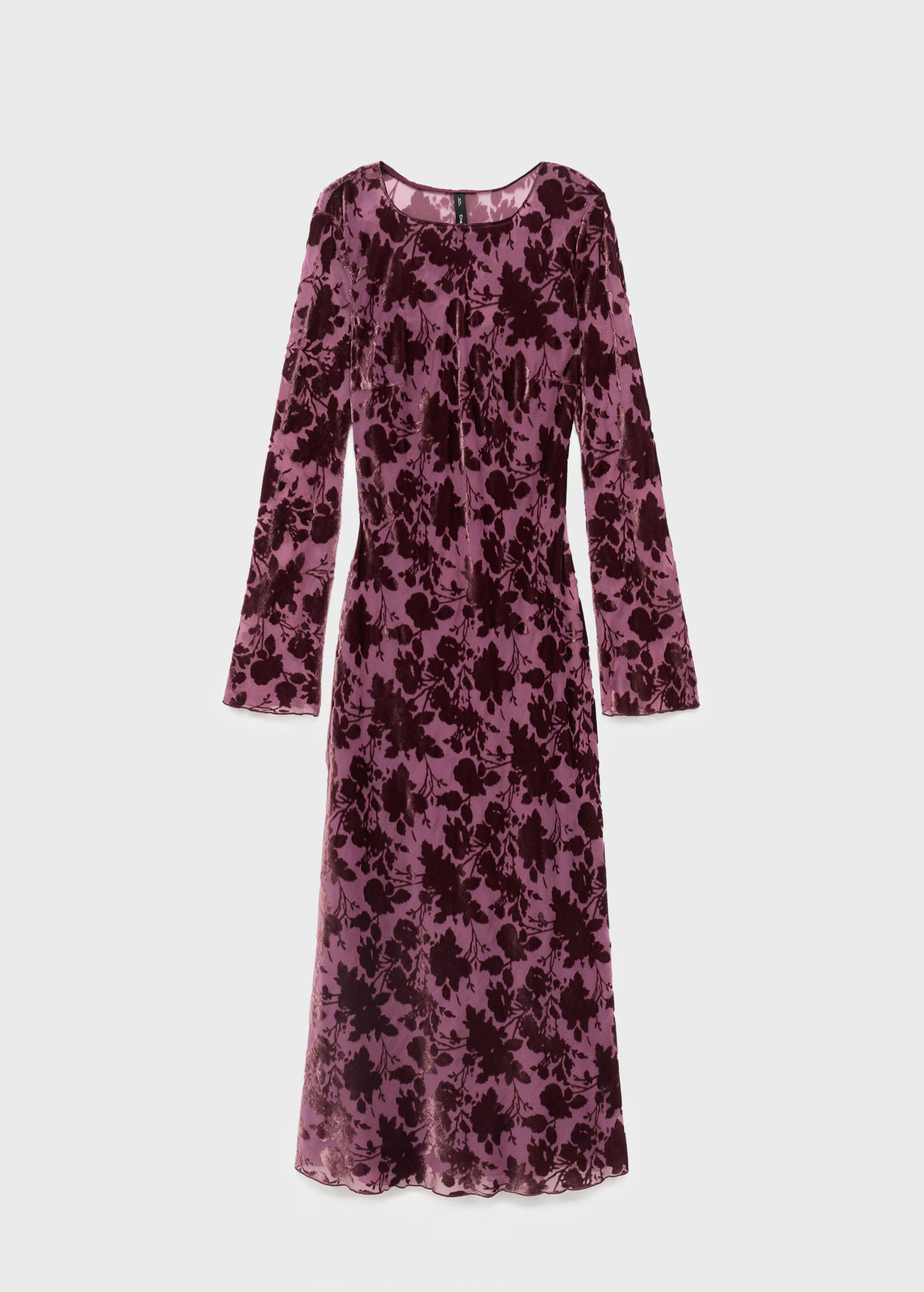 Floral jacquard dress with bell sleeves - Women | MANGO USA | Mango (US/MX/AU)