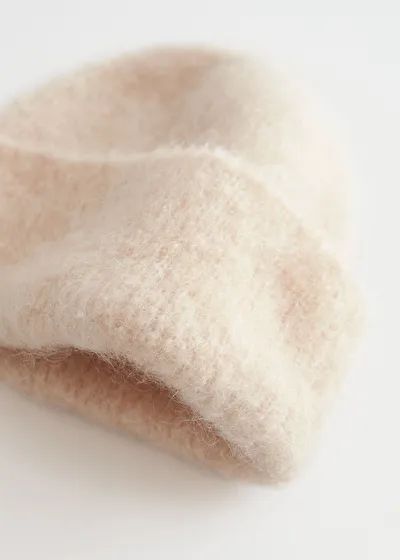 Fuzzy Knit Beanie | & Other Stories US