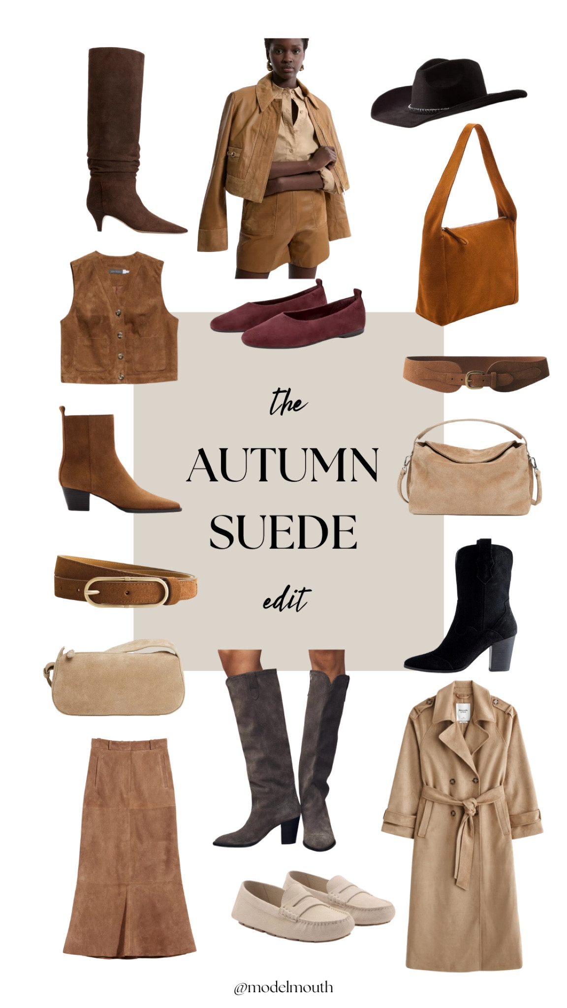 Autumn suede edit, autumn tones, suede boots, suede belt, trench coat, ballet flats, neutrals, suede skirt, transitional pieces, fall fashion, autumn essentials 

#LTKuk #LTKstyletip #LTKautumn