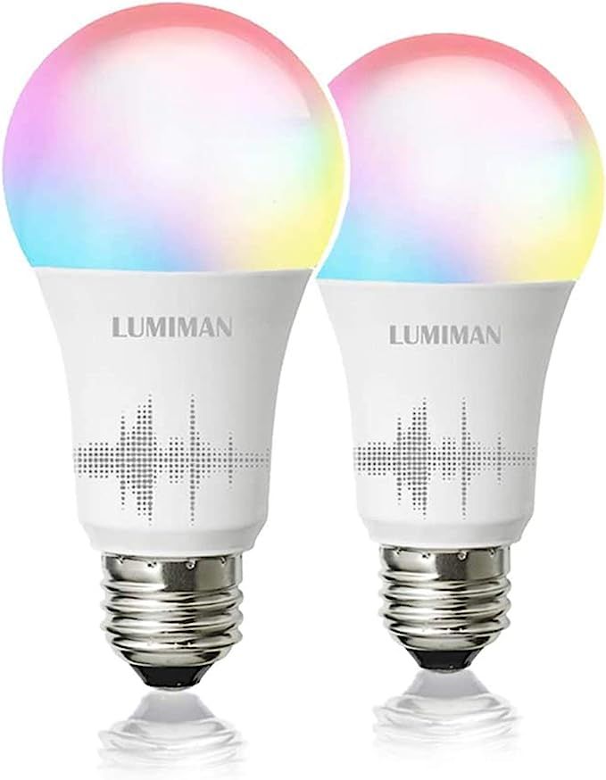 Smart WiFi Light Bulb, LED RGBCW Color Changing, Compatible with Alexa and Google Home Assistant,... | Amazon (US)