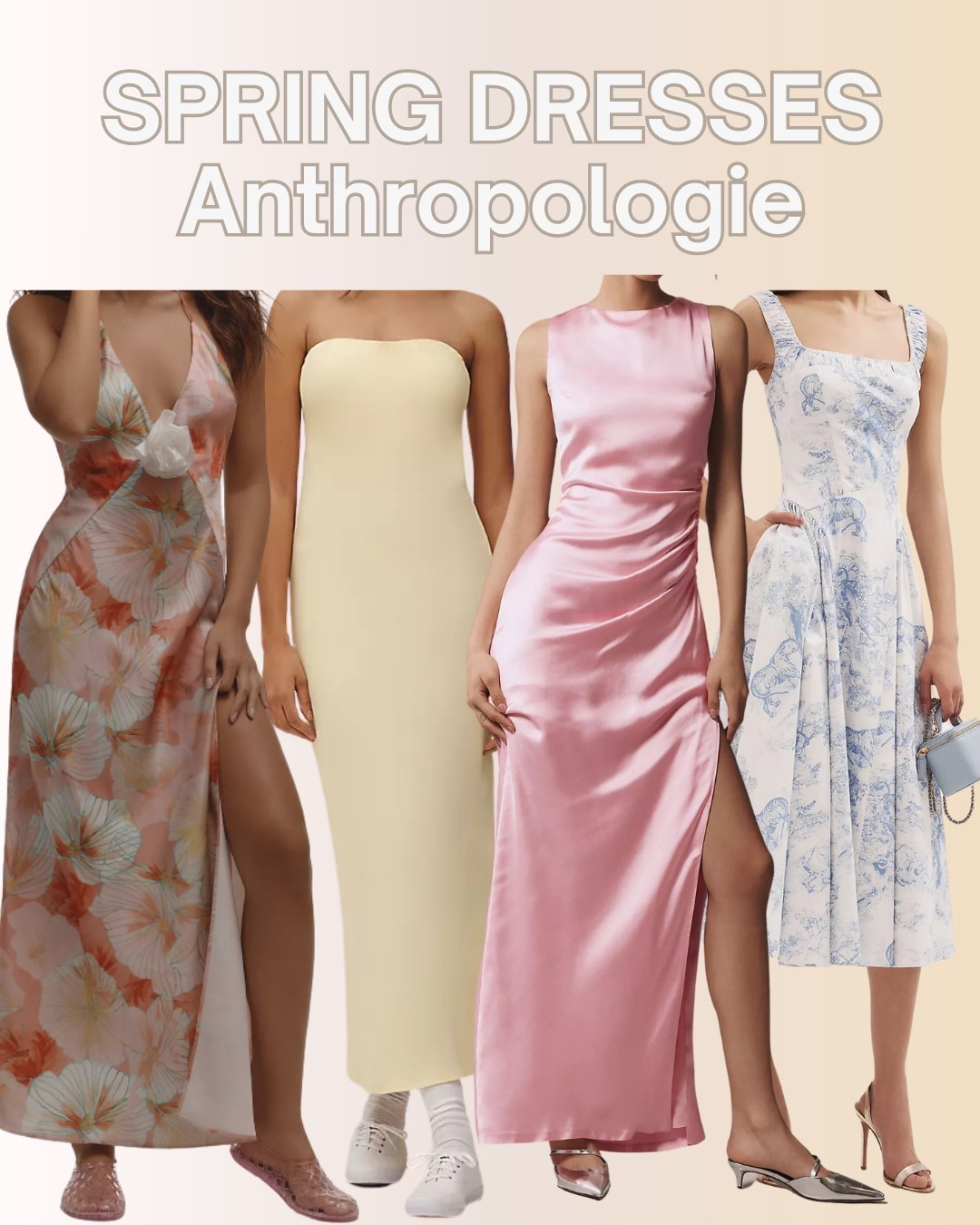 These Anthropologie spring dresses are perfect for weddings, brunch, and vacation looks, featuring floral prints, pastel tones, and satin finishes. Whether you love a romantic maxi dress, a sleek slip dress, or a flowy sundress, these styles are effortlessly chic and versatile. Shop these LTK fashion finds now to refresh your wardrobe with the best spring dress trends!

#LTKSpringSale #LTKSaleAlert