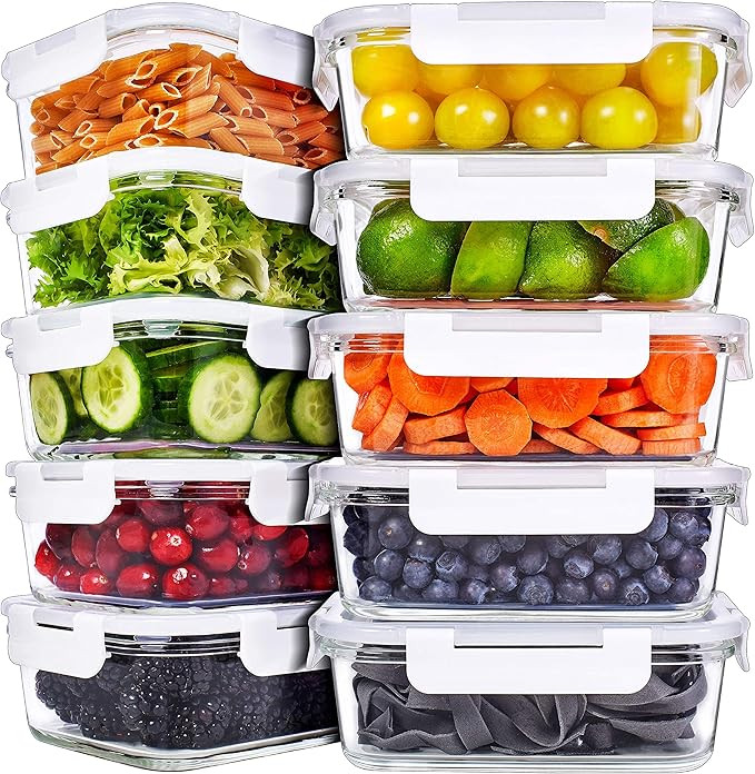 Glass Containers 29 Ounce 10 Pack | Amazon (US)