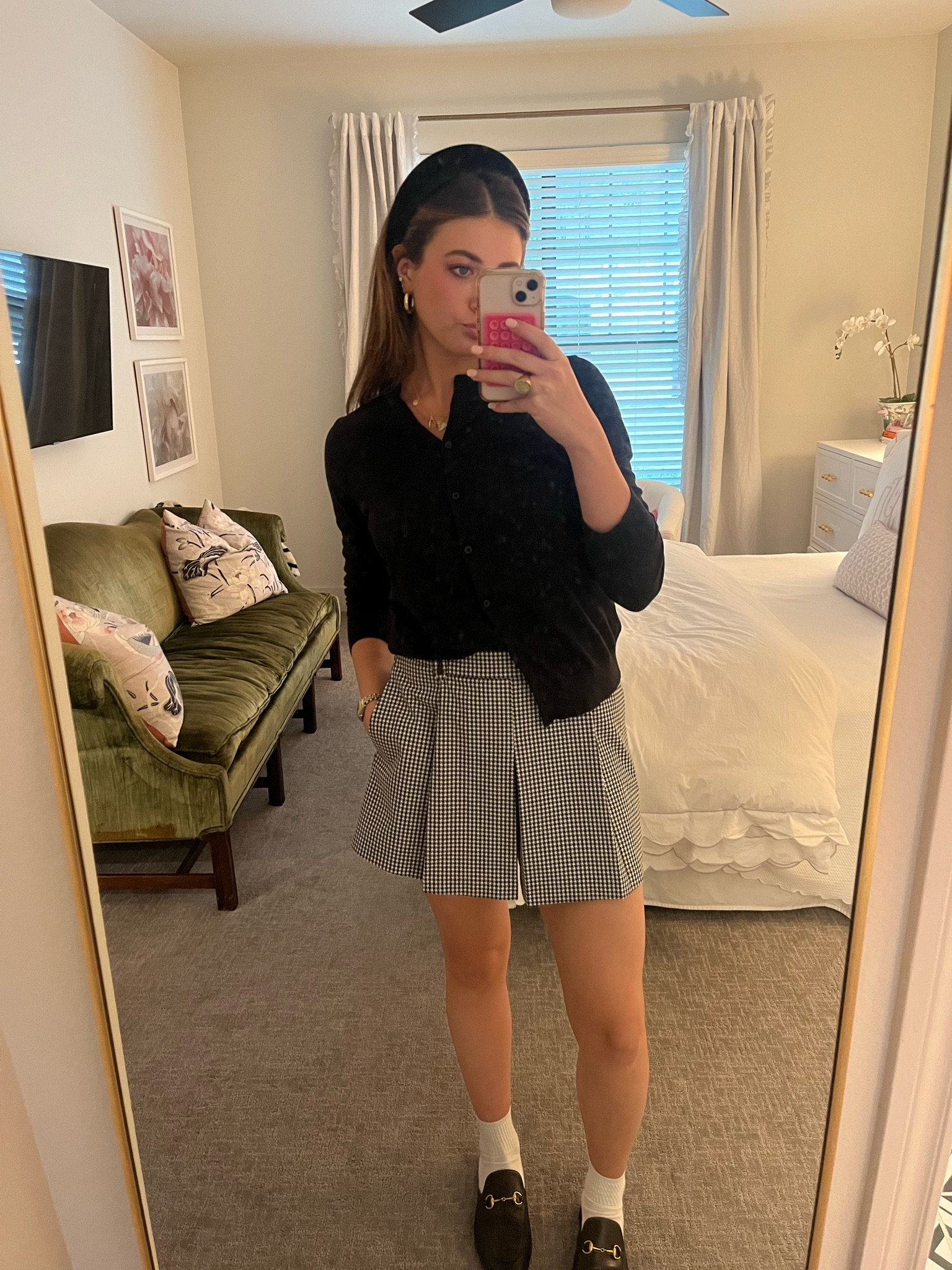 Feeling very school girl but kind of into it

#LTKSeasonal #LTKstyletip #LTKfindsunder100