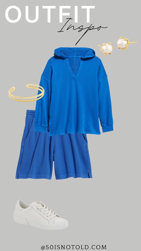 Outfit inspo | casual outfit | summer outfit | athleisure | royal blue casual set | travel outfit | plane outfit 

#LTKsalealert #LTKtravel #LTKstyletip