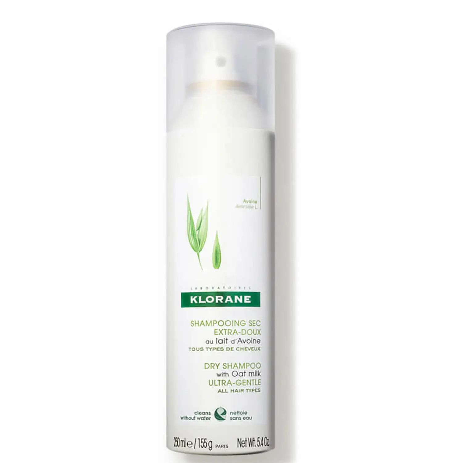 KLORANE Dry Shampoo with Oat Milk - All Hair Types (5.4 oz.) | Dermstore (US)