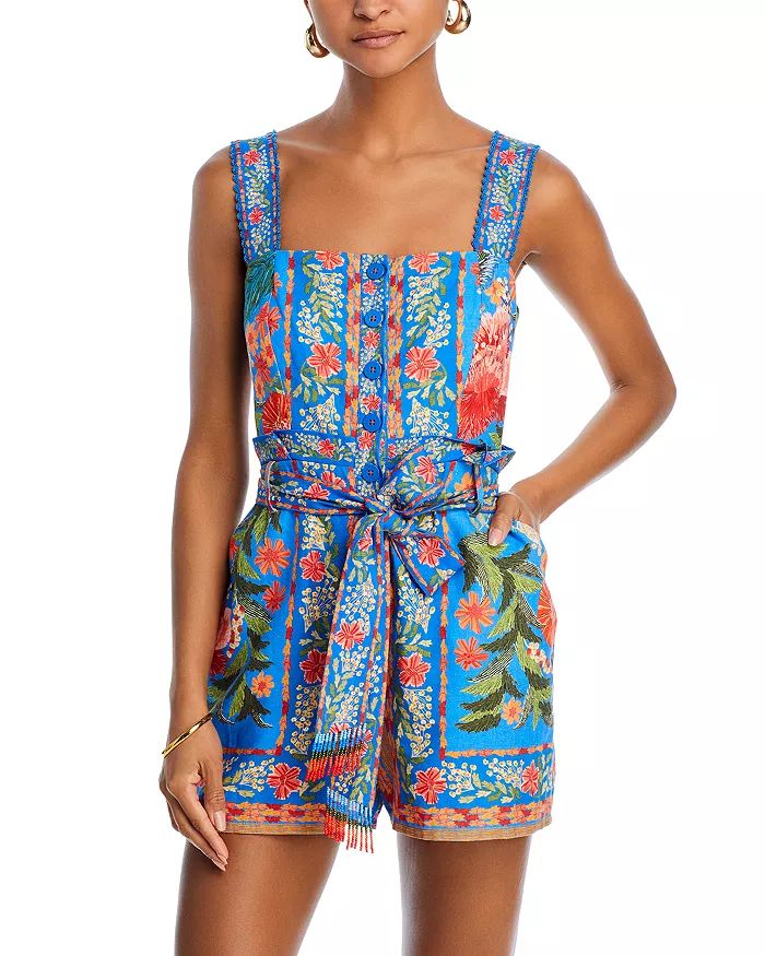 Stitched Garden Romper | Bloomingdale's (US)