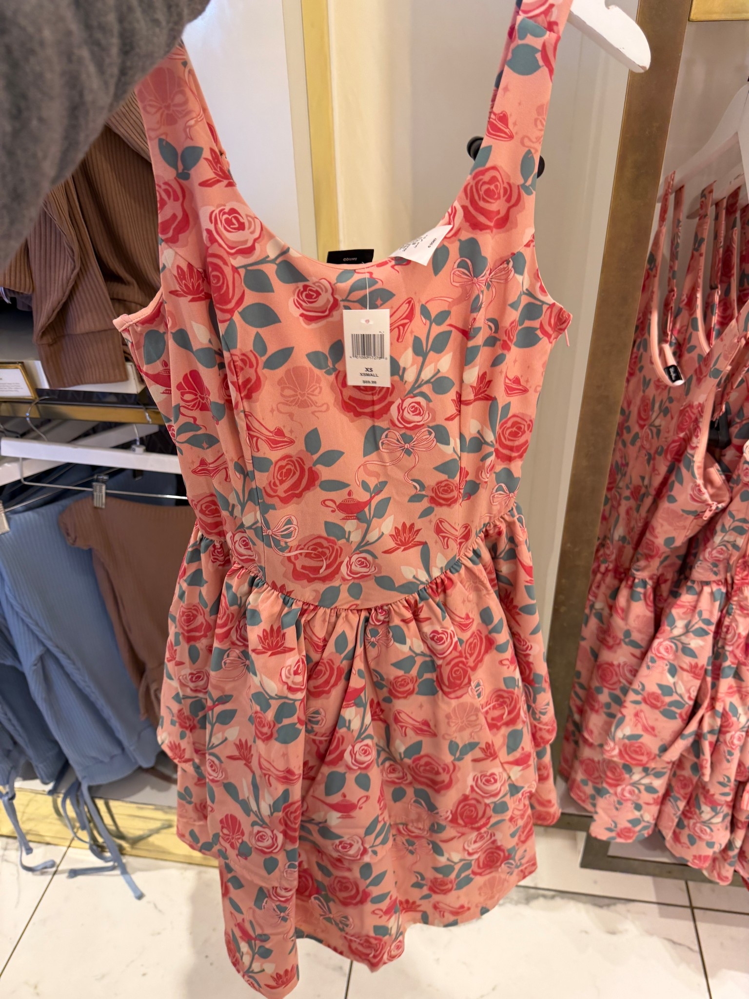 Okay this dress?? She is coquette princess meets park day practicality and I’m obsessed. 🌸🎀

Found this gorgeous rose-printed activewear dress at Hollywood Studios and immediately had to try her on. The built-in shorts make it SO easy on and off (bathroom breaks = no stress 🙌), and it has built-in padding so you don’t have to layer a thing.

It’s lightweight, twirly, and gives that girly romantic vibe while still being totally park-ready. And yes — it’s available online too ✨

Sizing note: I found it runs slightly big. If you’re in between sizes, I’d size down for the best fit. 💕

#LTKtravel #LTKfitness #LTKActive