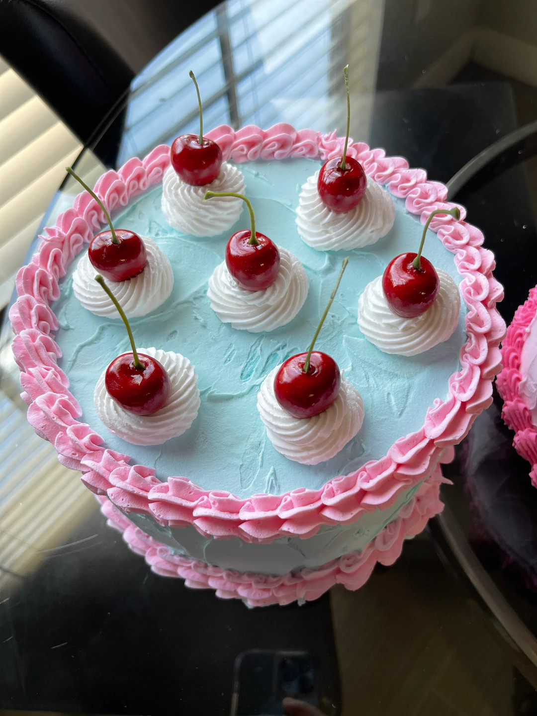 Custom Fake Cake/8inch/Retro Cake/Kitsch Cake/Fake Food Prop/Coffee Table Art/ Frosting Cake/ Pho... | Etsy (US)