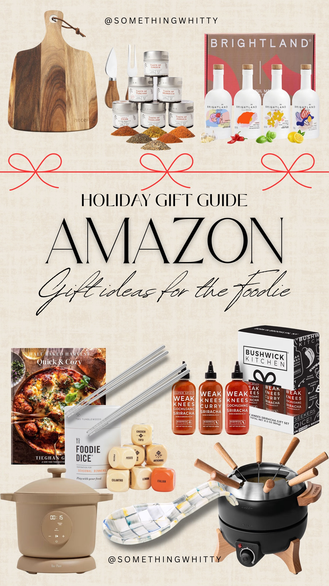 Got a foodie in your life? These Amazon gifts will bring joy to any kitchen. From cooking essentials to fun dice, find the perfect present! #giftideas #foodie #amazonfinds #somethingwhitty #giftguide #holiday

#LTKGiftGuide #LTKfoodie #LTKHoliday