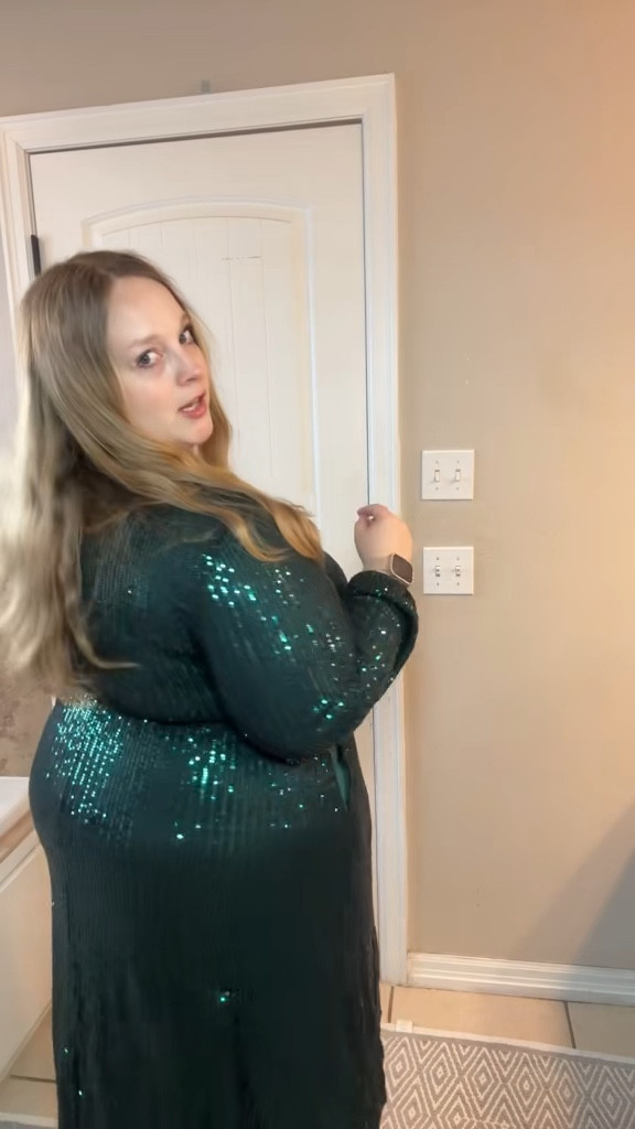 A plus size sequin wrap dress that feels comfortable, flattering, and easy to wear for parties and events, and this one stayed in my closet.
plus size sequin dress, wrap sequin dress, plus size party dress, flattering plus size dress, shimmer wrap dress, evening dress for curves, holiday party dress plus size

#LTKSeasonal #LTKMidsize #LTKPlusSize