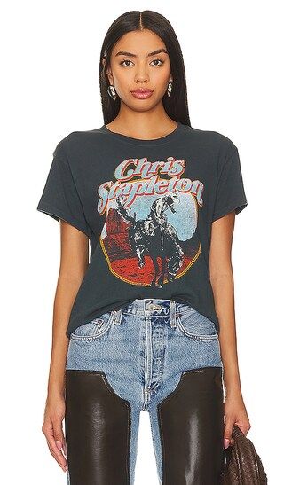 Chris Stapleton Horse And Canyons Tour Tee in Vintage Black | Revolve Clothing (Global)