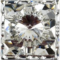 1 1/2"" Square Crystal Knob; Unique Chrome Decorative Kitchen Cabinet Cupboard Door Dresser Drawer Modern Rhinestone Hardware | Etsy (US)