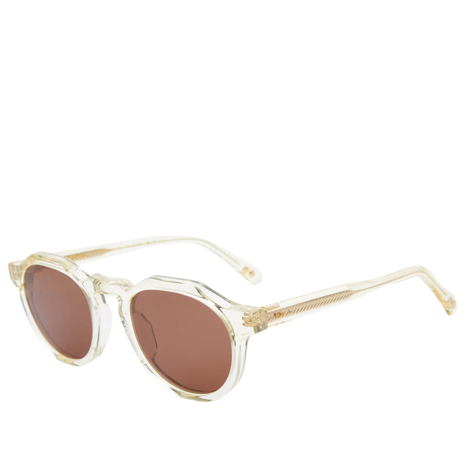 Oscar Deen Pinto Sunglasses Champagne & Brown | END. (UK) | End Clothing (UK & IE)