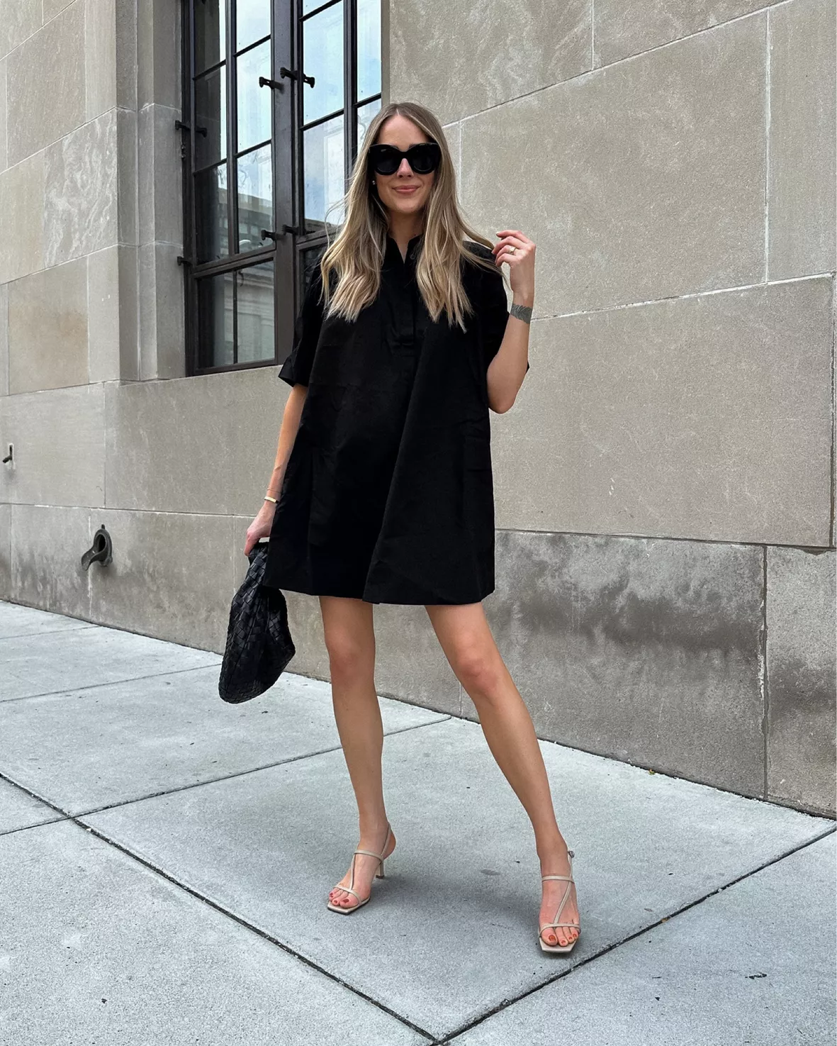A-LINE SHORT-SLEEVED SHIRT DRESS curated on LTK