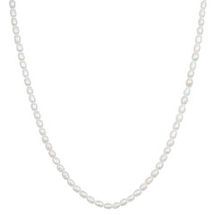 Freshwater Pearl Beaded Chain - 16'' | Sequin