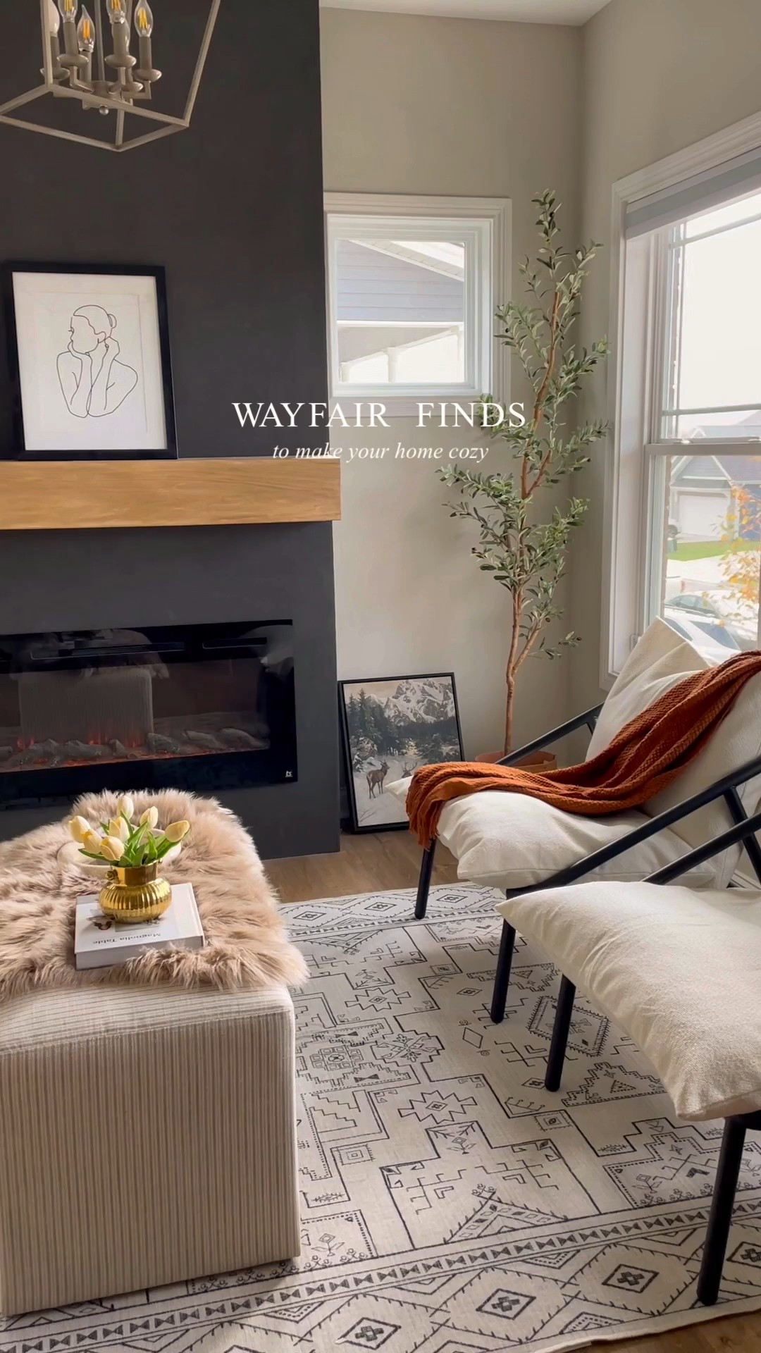 My latest @Wayfair finds 
Ceramic Lamp, faux plant, wall picture light

#LTKHome