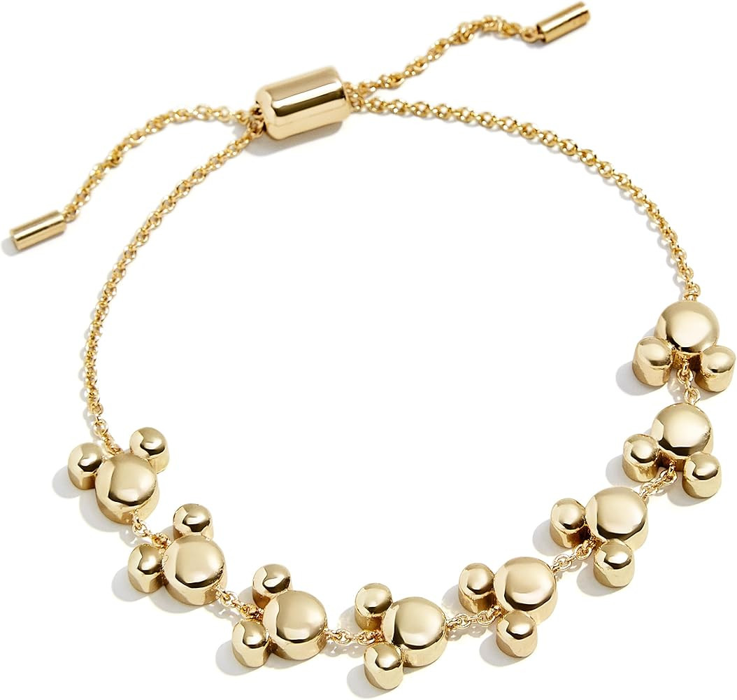 Disney Gold-Plated Brass Pull-Tie Bracelet | Amazon (US)
