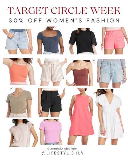 Target circle week! Shop women’s fashion on sale at Target! 30% OFF women’s fashion! 
#Target #Target

#LTKxTarget #LTKstyletip #LTKsalealert