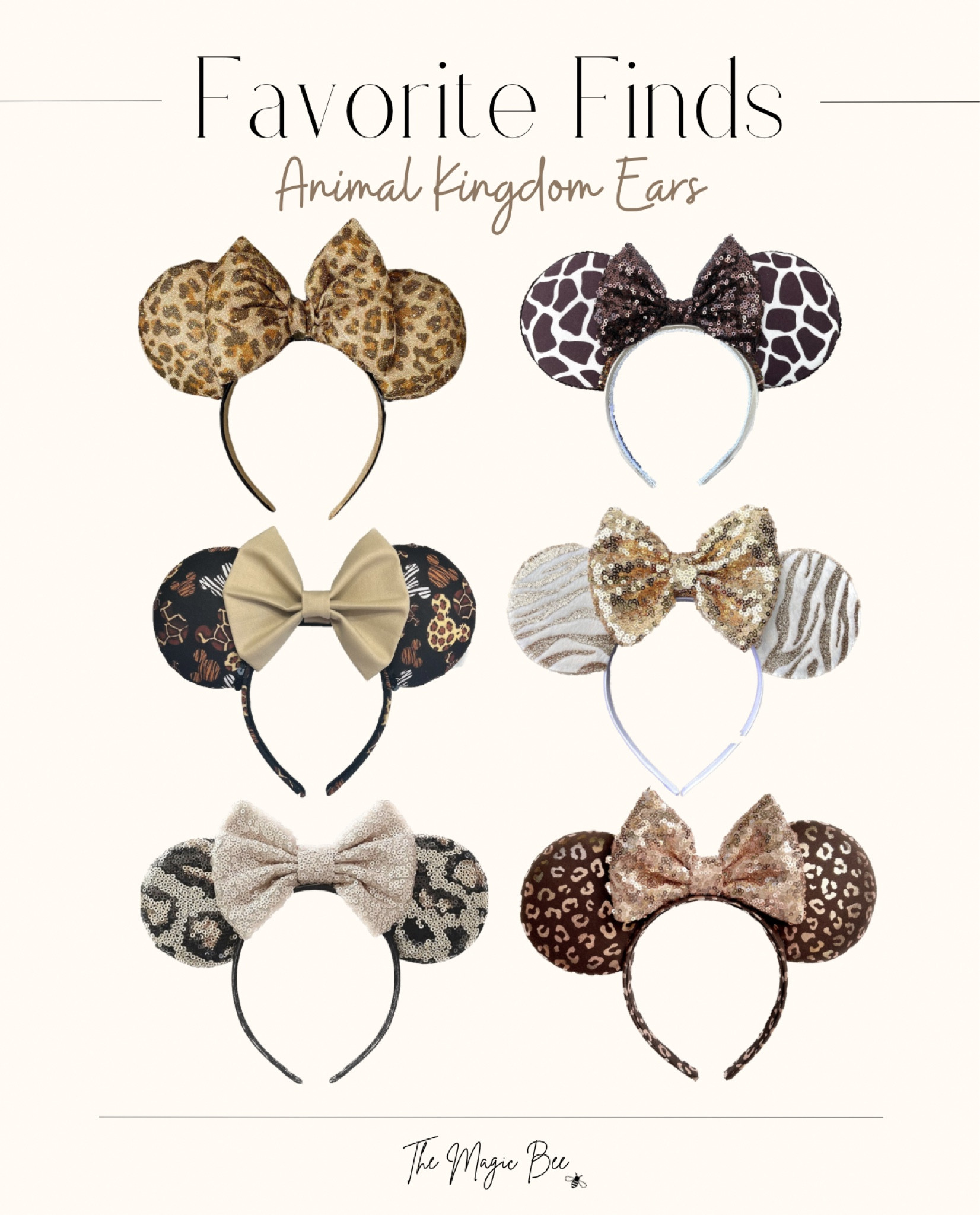 Looking for the perfect set of ears to complete your Animal Kingdom look? Well I’ve already done the work! Here are my TOP PICK Mickey Ear finds! Which is you favorite set of feisty fierce ears?

#LTKtravel #LTKstyletip #LTKfindsunder100