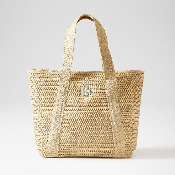 Sausalito Straw Tote | Mark and Graham
