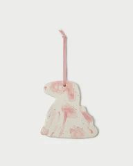 Pink and White Doggy Ornament | Loeffler Randall