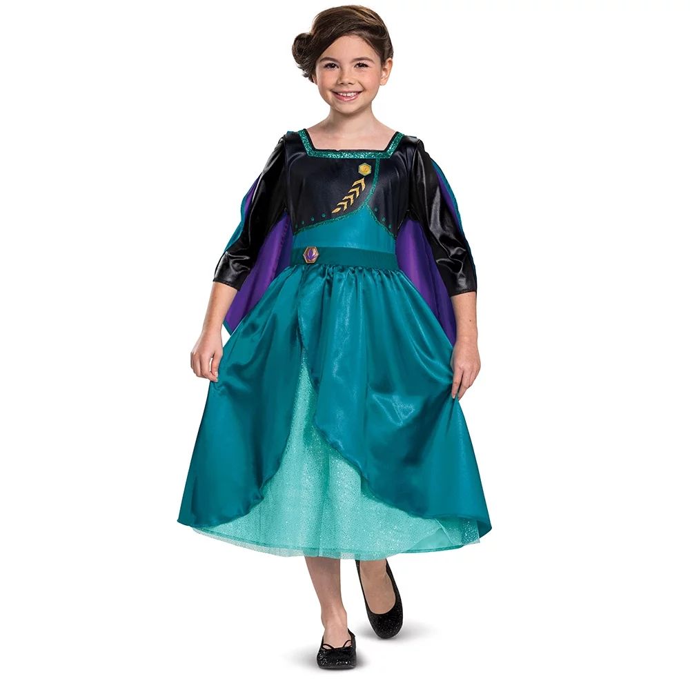 Disguise Frozen 2 Girls Classic Queen Anna Halloween Costume - Walmart.com | Walmart (US)
