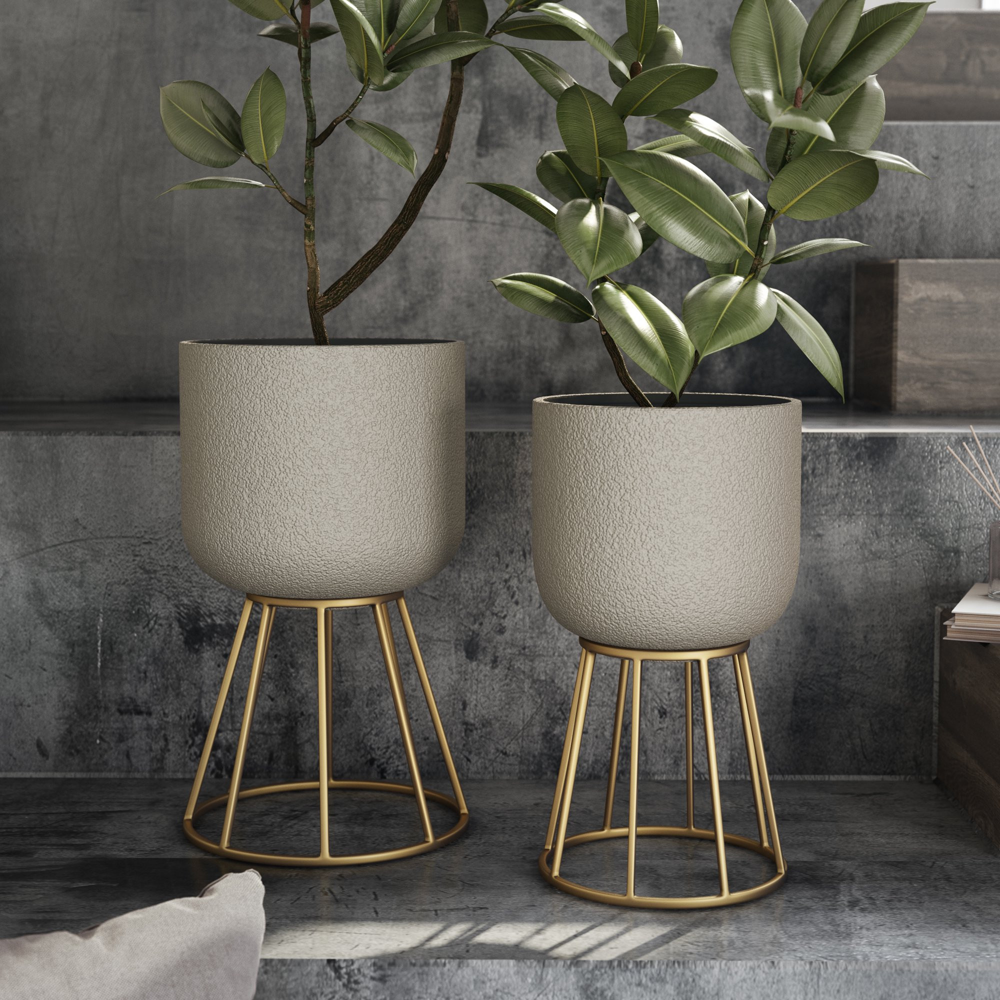 Reverie Modern Planters (Set of 2) | Walmart (US)