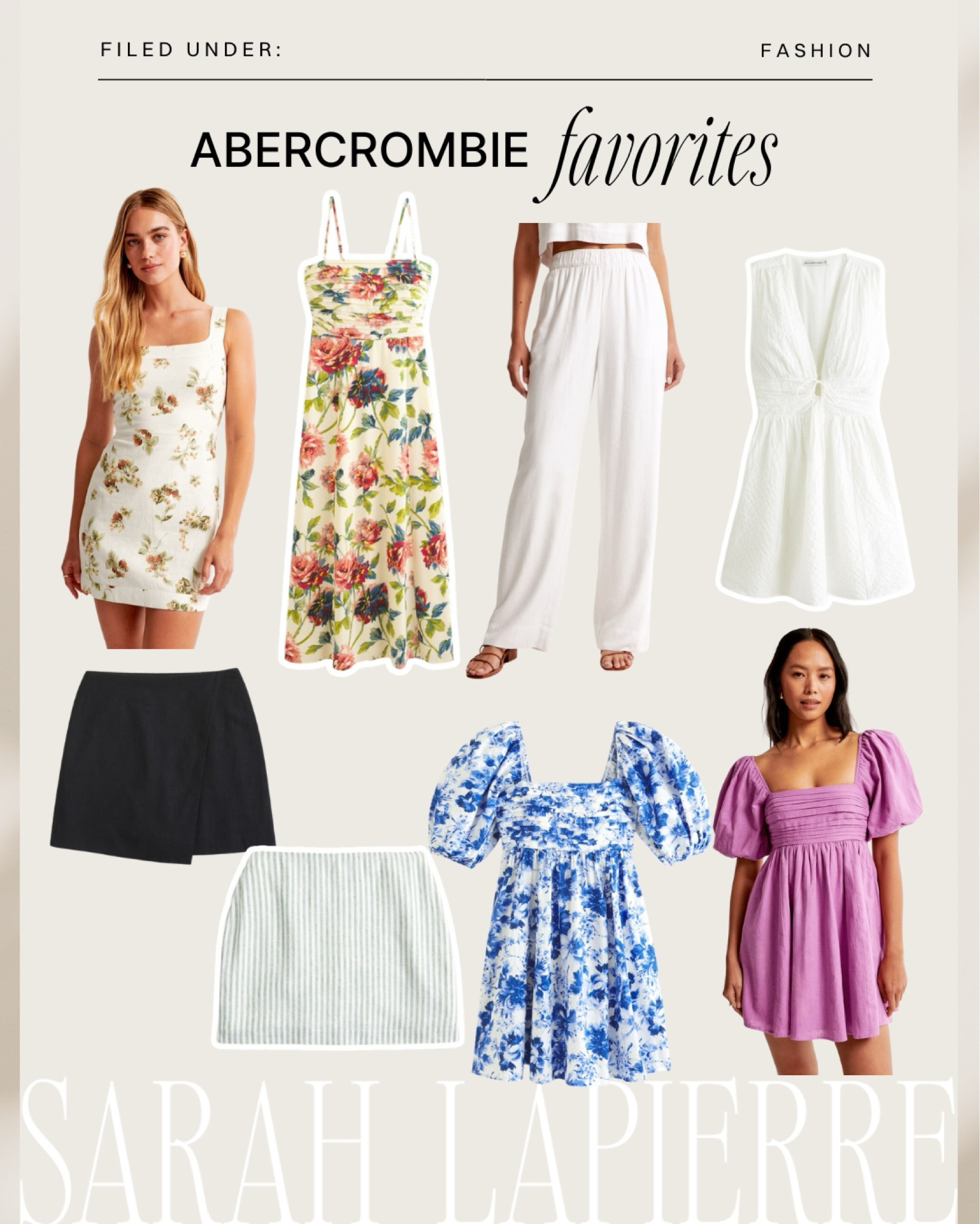 The summer dresses and skirts are to die for 🫶🏼 the Abercrombie sale has so many good things 

#LTKstyletip #LTKsalealert