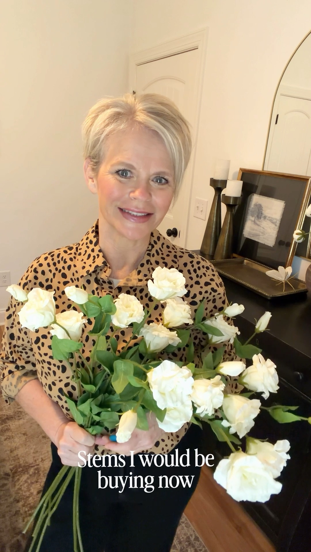 These are some of my most-loved stems—and I truly have every one of them in my home 🤍 I’m very picky when it comes to florals, so when I say these are staples, I mean it.

Each one is beautiful on its own, but you can also mix a few together and use greenery to fill and soften the look. I even love the greenery stems all by themselves—they’re that good.

A few of these always sell out fast, so if something catches your eye, don’t wait friend. 🥰

I am also linking some others that I have in my home under the similar items tab  