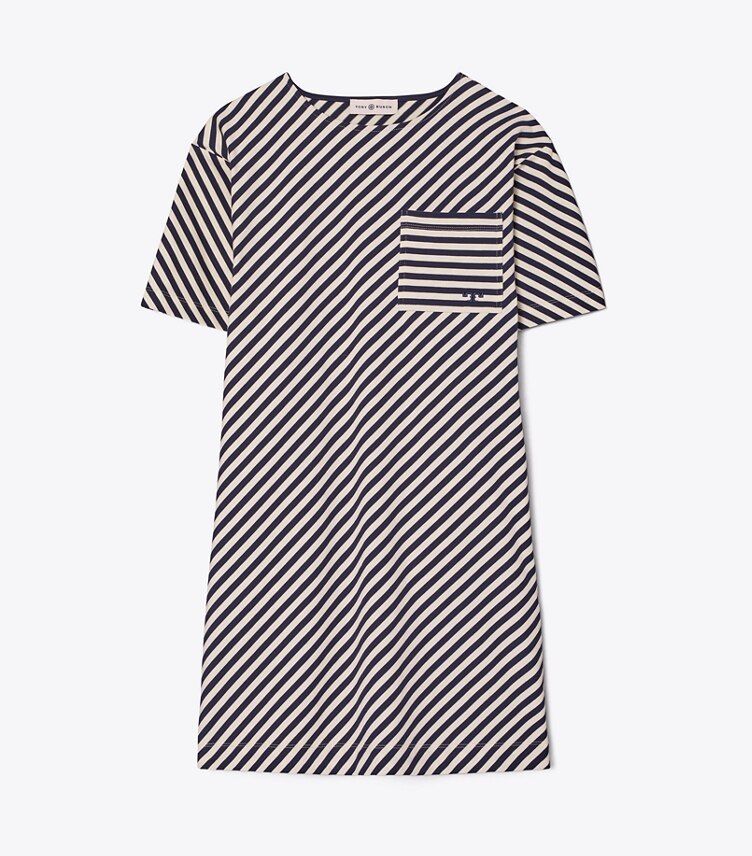 Pocket Stripe T-Shirt Dress | Tory Burch (US)