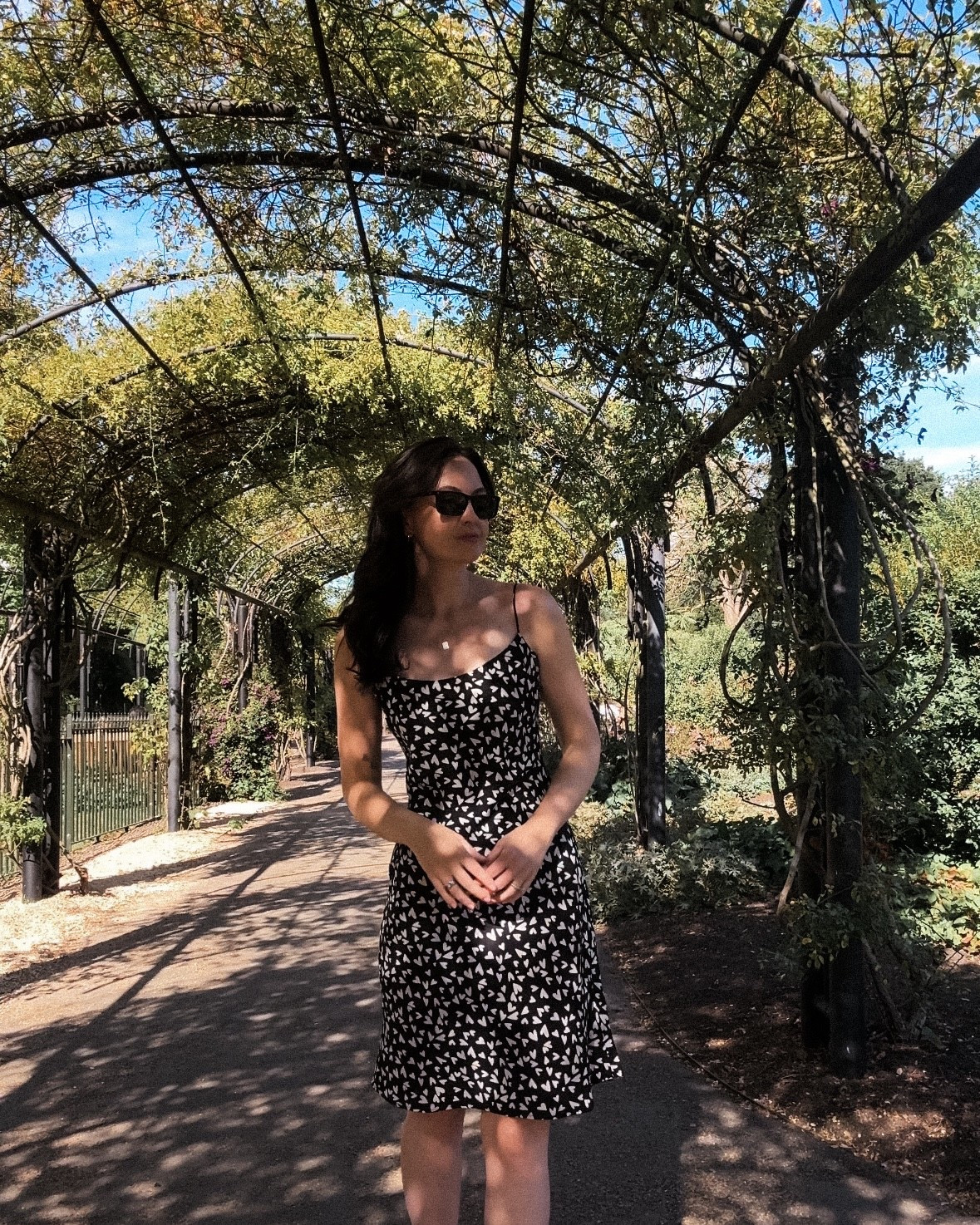 Summer dress🤍

Women’s travel outfit Abercrombie slip dress black and white 

#LTKcanada #LTKtravel #LTKstyletip